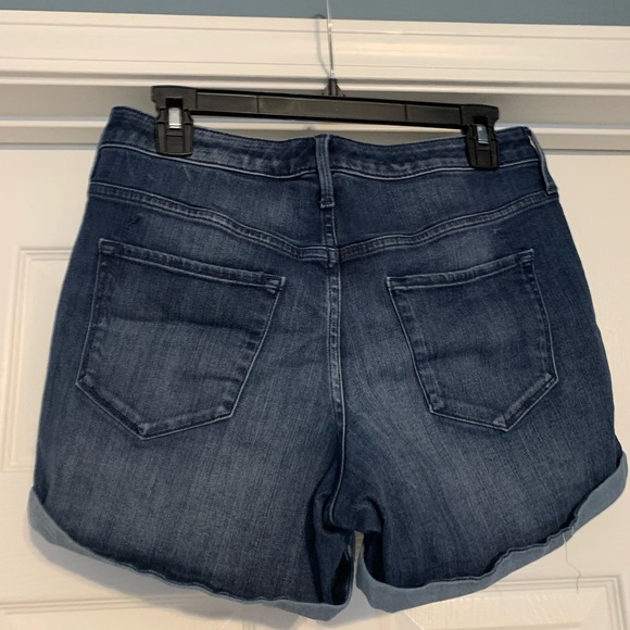 Mossimo High Rise Mini Jean Shorts, Size 10 - Picture 2 of 3